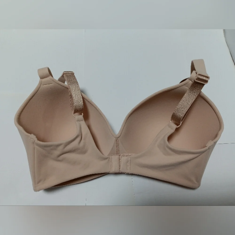 Wacoal How Perfect Wire Free T-shirt Bra Rose Dust, New Without Tag - Picture 6 of 16